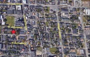 43 W 4th Ave, Columbus, OH - Vue aérienne vue de carte