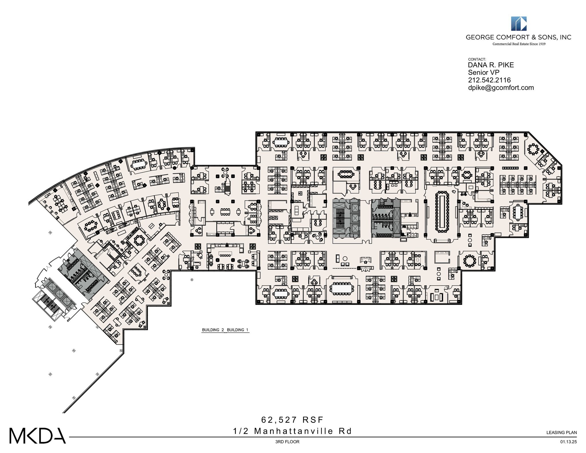 1 Manhattanville Rd, Purchase, NY à louer Plan d’étage– Image 1 sur 1