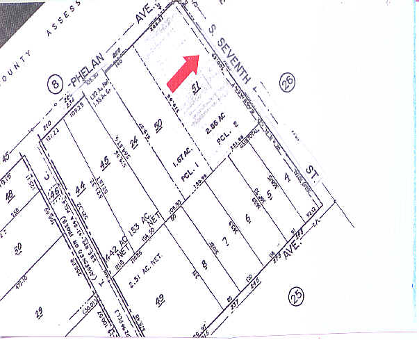 1701 S 7th St, San Jose, CA à louer - Plan cadastral – Image 2 sur 5