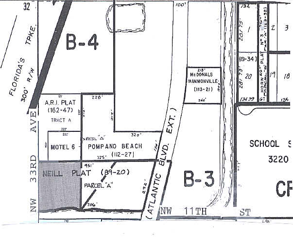 1031-1033 SW 30th Ave, Deerfield Beach, FL à louer - Plan cadastral – Image 3 sur 3