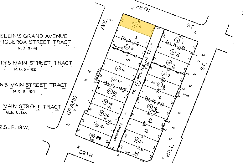 3800 S Grand Ave, Los Angeles, CA à louer - Plan cadastral – Image 2 sur 42