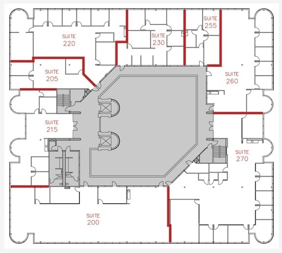 4350 Executive Dr, San Diego, CA à louer Plan d’étage– Image 1 sur 1