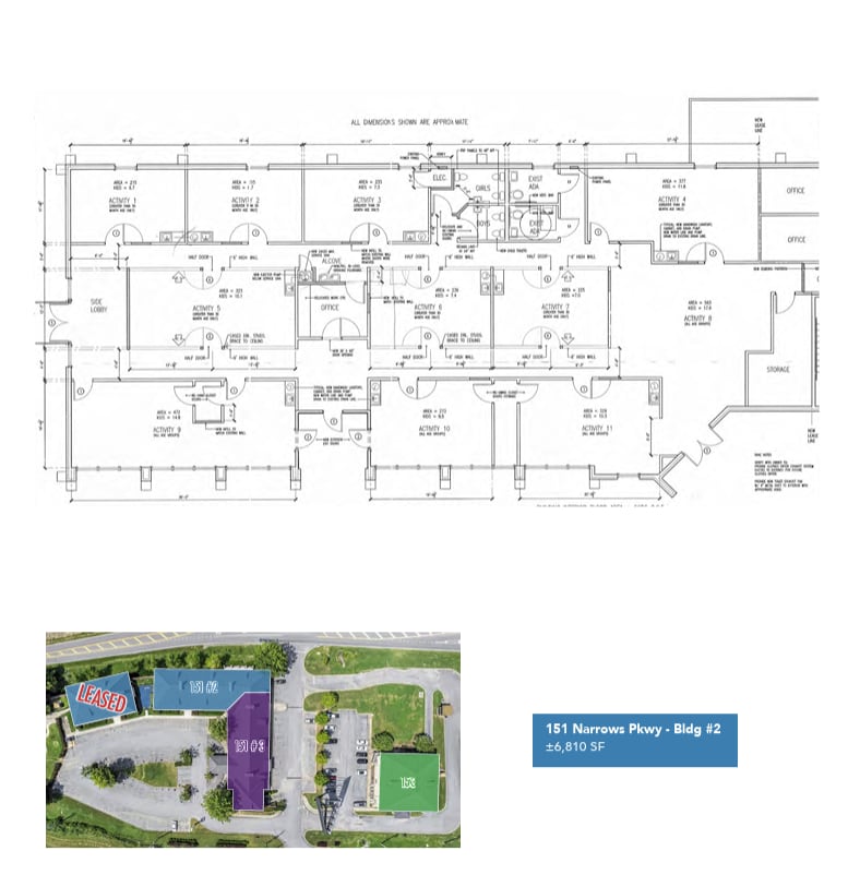 151 Narrows Pky, Birmingham, AL à louer Plan d’étage– Image 1 sur 1