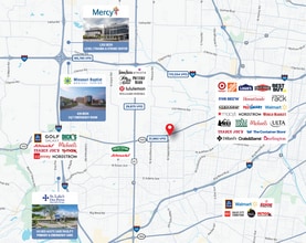10012 Manchester Rd, Saint Louis, MO - VUE AÉRIENNE  vue de carte