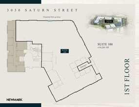3010-3070 Saturn St, Brea, CA à louer Plan d’étage– Image 1 sur 1