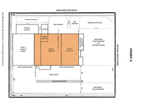 4430 Director Dr, San Antonio, TX à louer Plan d’étage– Image 2 sur 3