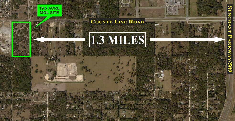18614 County Line Rd, Spring Hill, FL à louer - Aérien – Image 3 sur 4