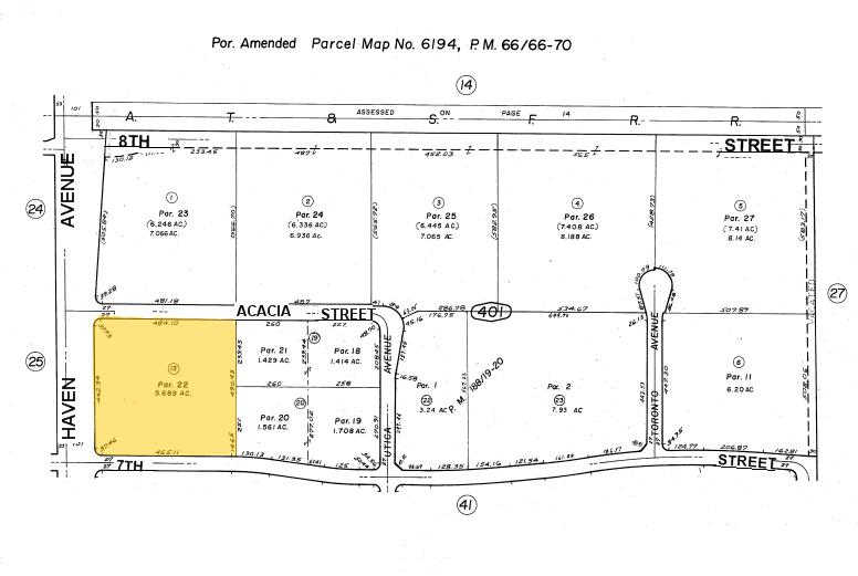 9045 Haven Ave, Rancho Cucamonga, CA à louer - Plan cadastral – Image 2 sur 9