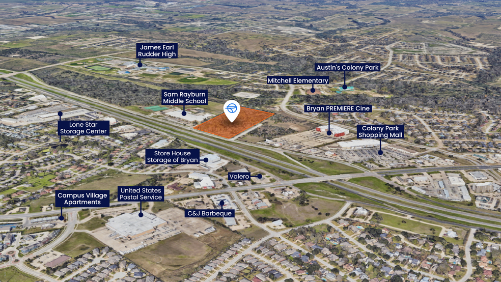 N Earl Rudder Fwy, Bryan, TX à vendre - Photo de l’immeuble – Image 1 sur 4
