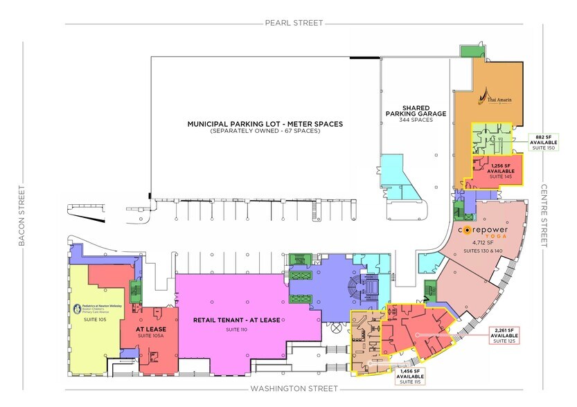 275 Washington St, Newton, MA à louer - Photo de l’immeuble – Image 3 sur 10