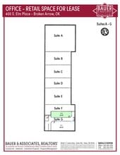 400 S Elm Plz, Broken Arrow, OK à louer Plan de site– Image 1 sur 1
