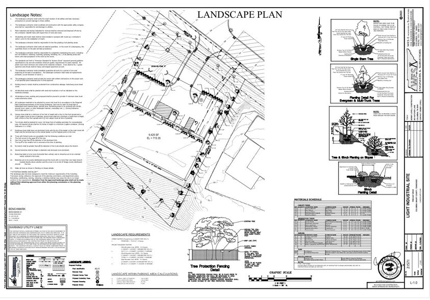 2501 Precast Dr, Columbia, TN à vendre - Plan de site – Image 3 sur 21