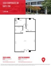 1333 Corporate Dr, Irving, TX à louer Plan d’étage– Image 1 sur 1