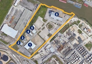 16661 Jacintoport Blvd, Houston, TX - VUE AÉRIENNE  vue de carte