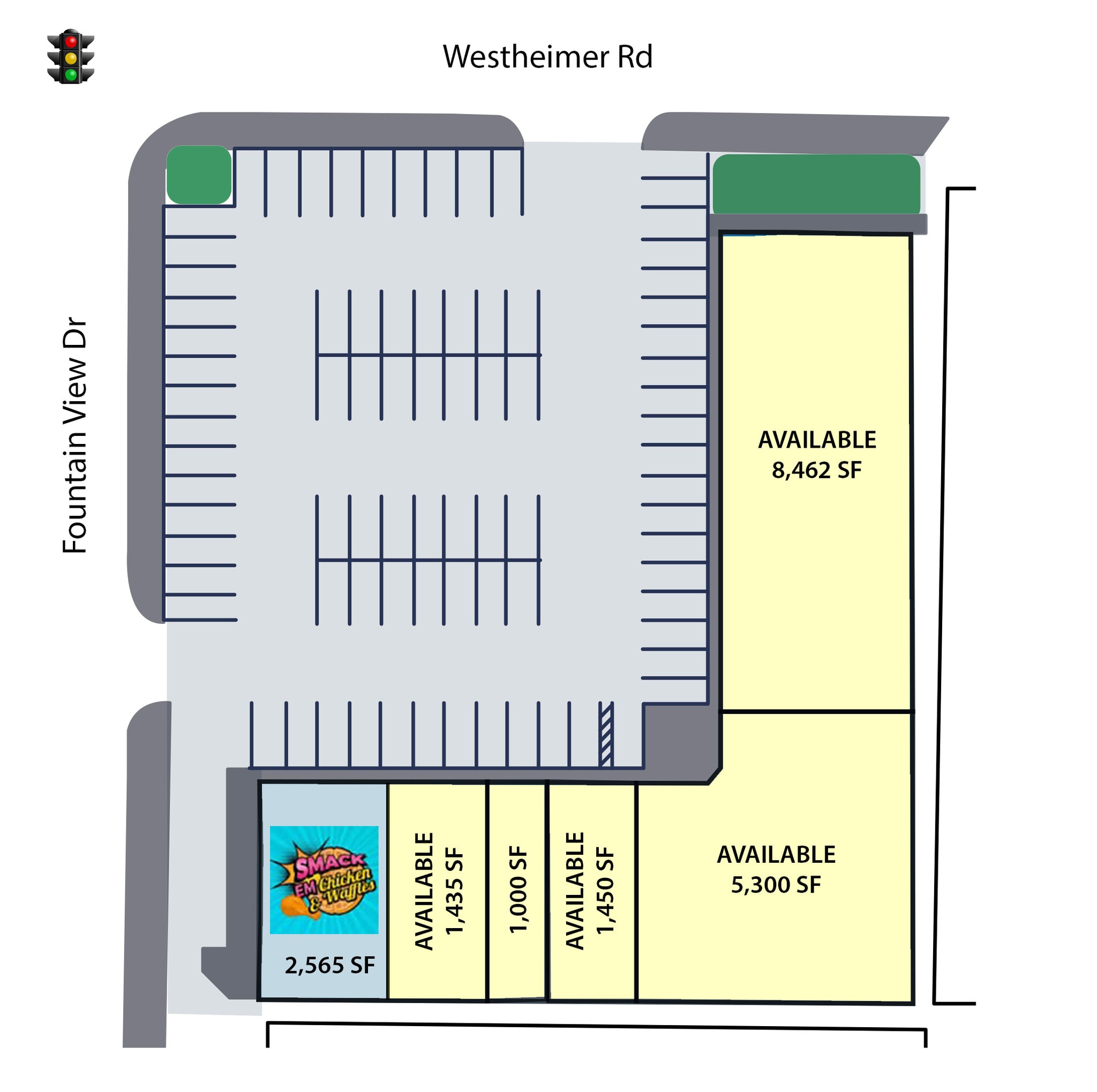 5887 Westheimer Rd, Houston, TX à louer Plan de site– Image 1 sur 1