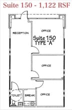 725 Primera Blvd, Lake Mary, FL à louer Plan d’étage– Image 2 sur 2