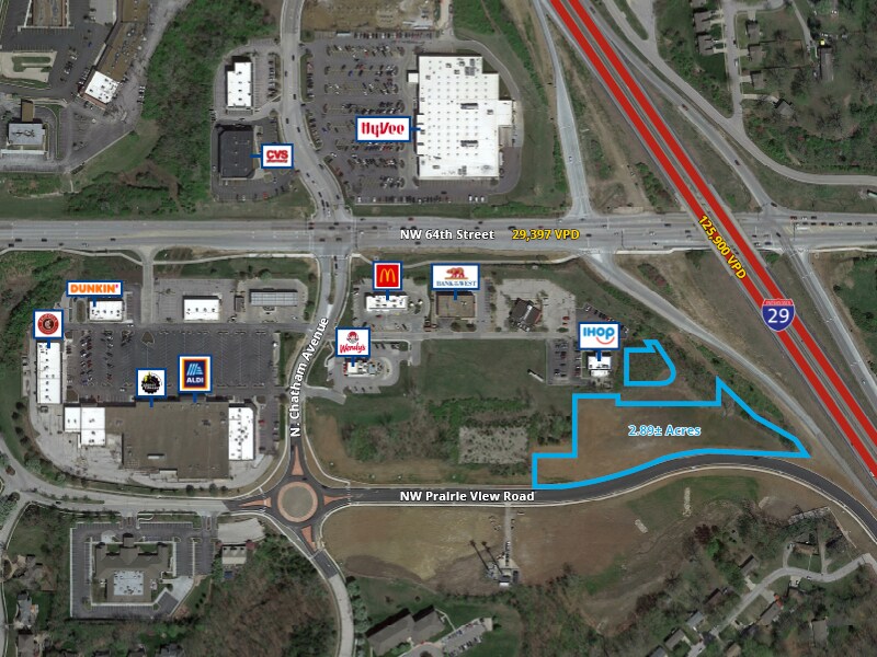 NEC N Chatham Avenue & NW Prairie View Road, Kansas City, MO à vendre Photo principale– Image 1 sur 2