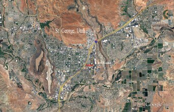 965 E 700 S, Saint George, UT - VUE AÉRIENNE  vue de carte