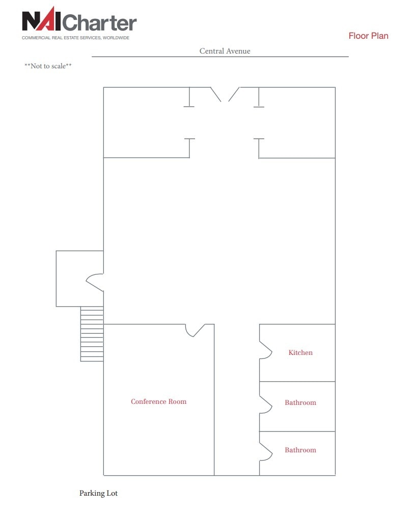 804 Central Ave, Chattanooga, TN à louer Plan d’étage– Image 1 sur 1