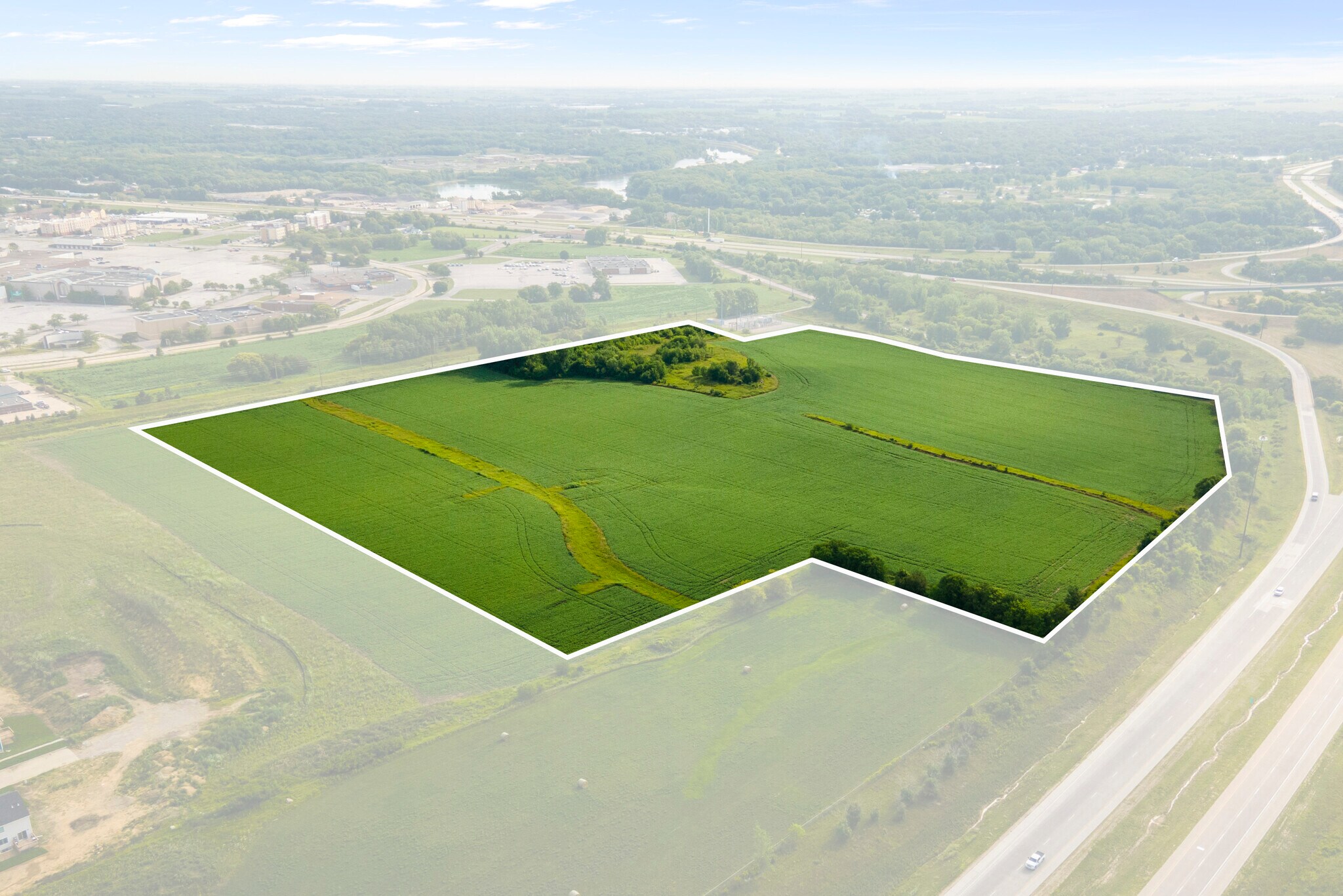 La Porte Road / Hess Road, Waterloo, IA à vendre Aérien– Image 1 sur 11