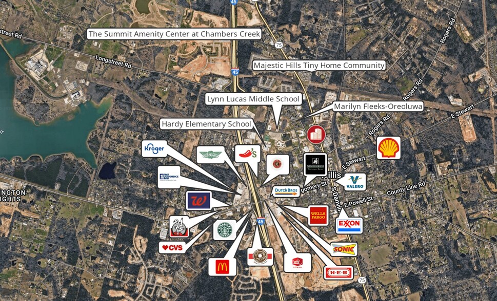 611 TX-75, Willis, TX à vendre - Photo de l’immeuble – Image 3 sur 14