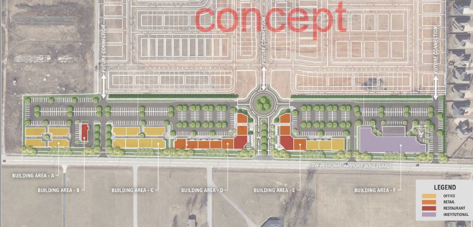 SW Regional Airport Blvd blvd, Bentonville, AR à vendre - Plan de site – Image 2 sur 4