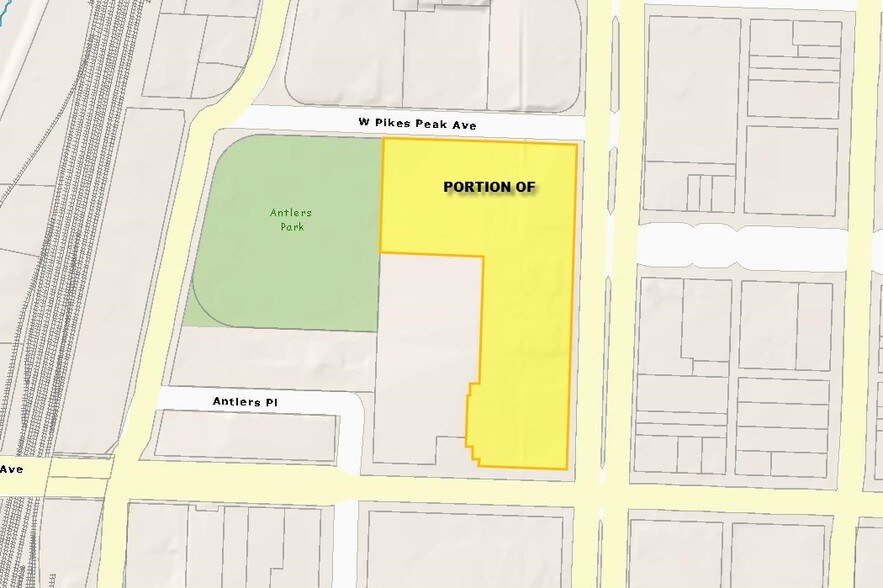2 N Cascade Ave, Colorado Springs, CO à louer - Plan cadastral – Image 2 sur 9