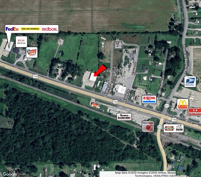 12902 Highway 190 W, Port Allen, LA à louer - Aérien – Image 2 sur 5