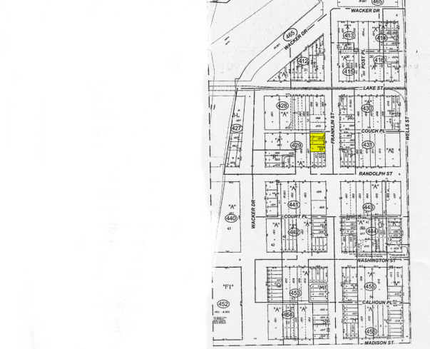 162 N Franklin St, Chicago, IL à vendre - Plan cadastral – Image 2 sur 9