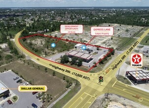 4707 County Rd 389, Lynn Haven, FL - Vue aérienne  vue de carte - Image1