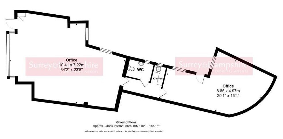 Great George St, Godalming à louer - Plan d’étage – Image 2 sur 3