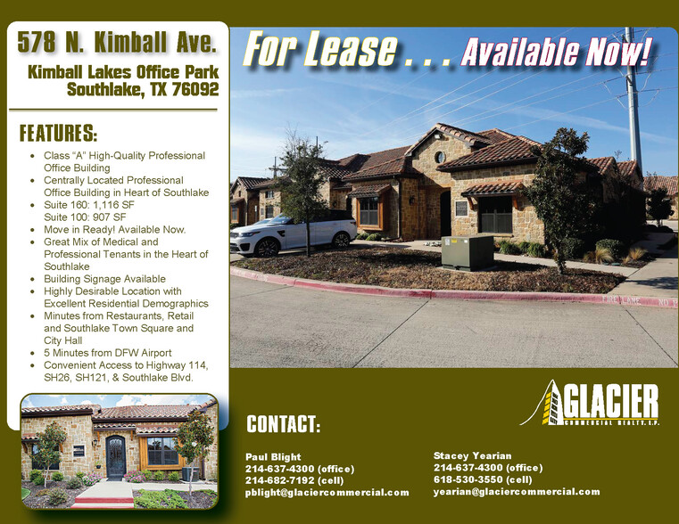 578 N Kimball Ave, Southlake, TX à louer - Photo de l’immeuble – Image 1 sur 6