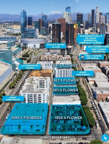 1367 S Flower St, Los Angeles, CA à louer - Photo de l’immeuble – Image 2 sur 2