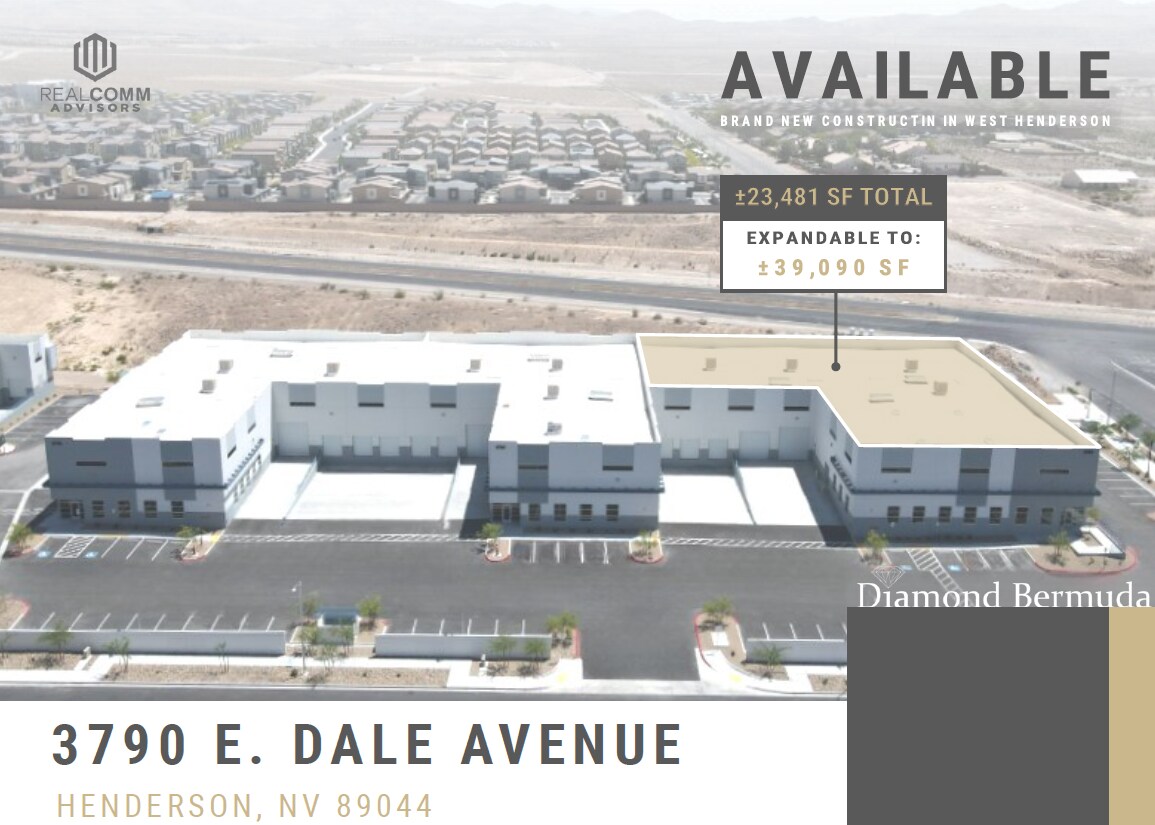 3790 E Dale Ave, Henderson, NV à vendre Photo de l’immeuble– Image 1 sur 10