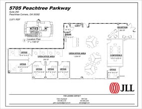 5707 Peachtree Pky, Peachtree Corners, GA à louer Plan d’étage– Image 2 sur 2