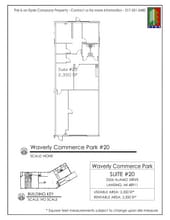 2556 Alamo Dr, Lansing, MI à louer Plan d’étage– Image 1 sur 1