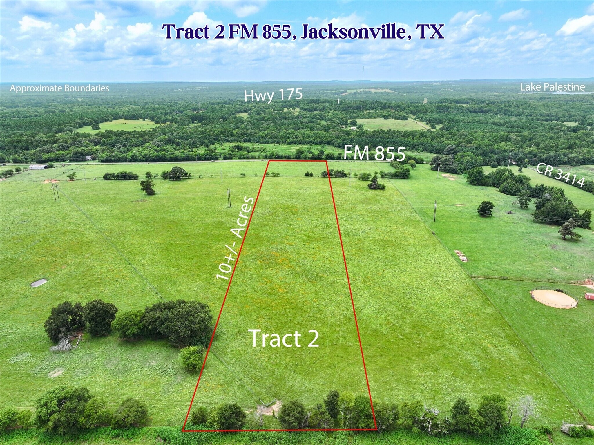 Tract 2 FM 855, Jacksonville, TX à vendre Photo principale– Image 1 sur 20