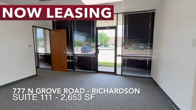 777 N Grove Rd, Richardson, TX à louer - Vidéo sur l’annonce professionnelle 