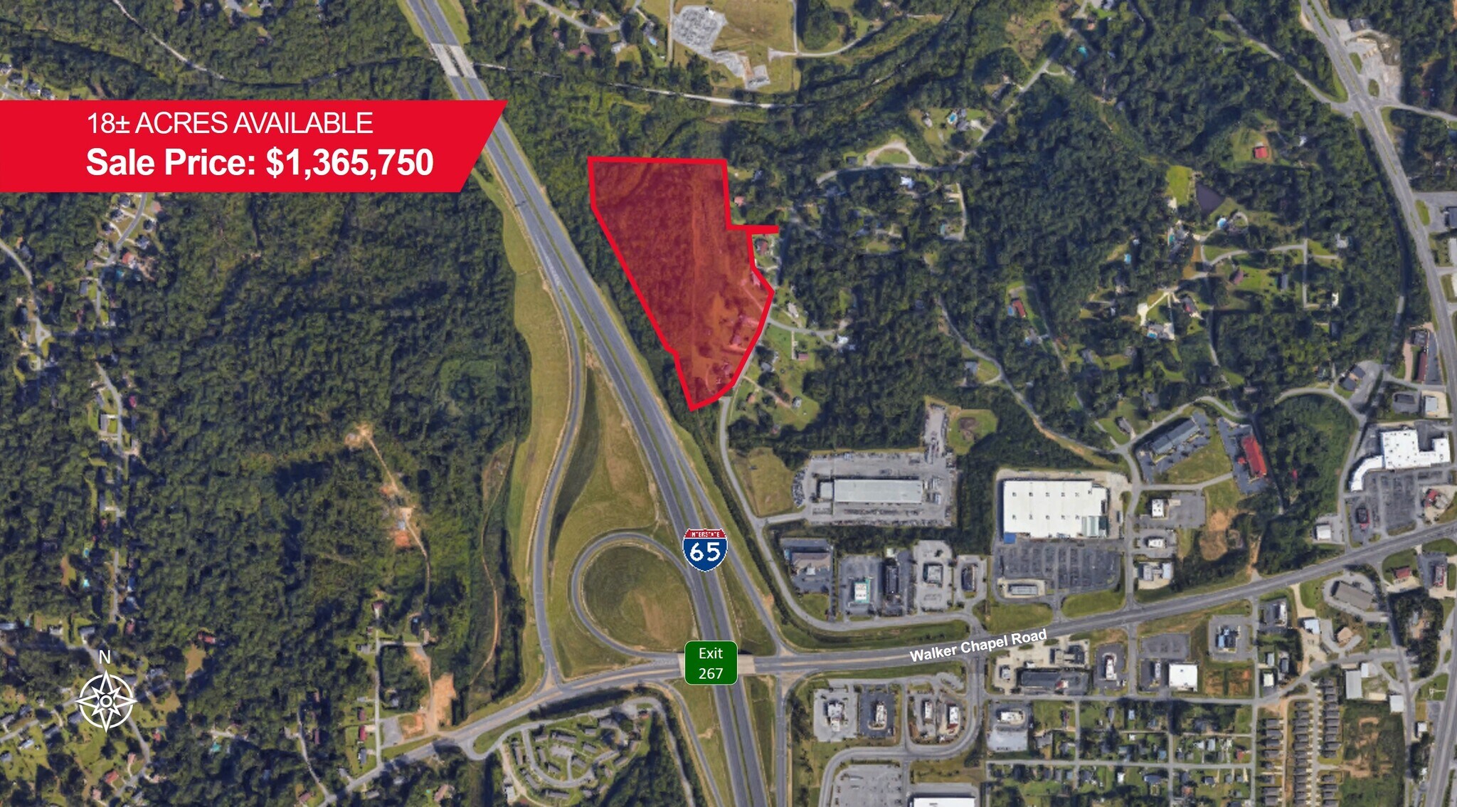 Fulton Road, Fultondale, AL à vendre Aérien– Image 1 sur 2