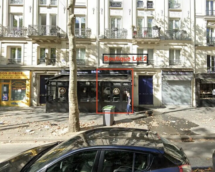 Local commercial dans Paris à vendre - Photo de l’immeuble – Image 1 sur 1