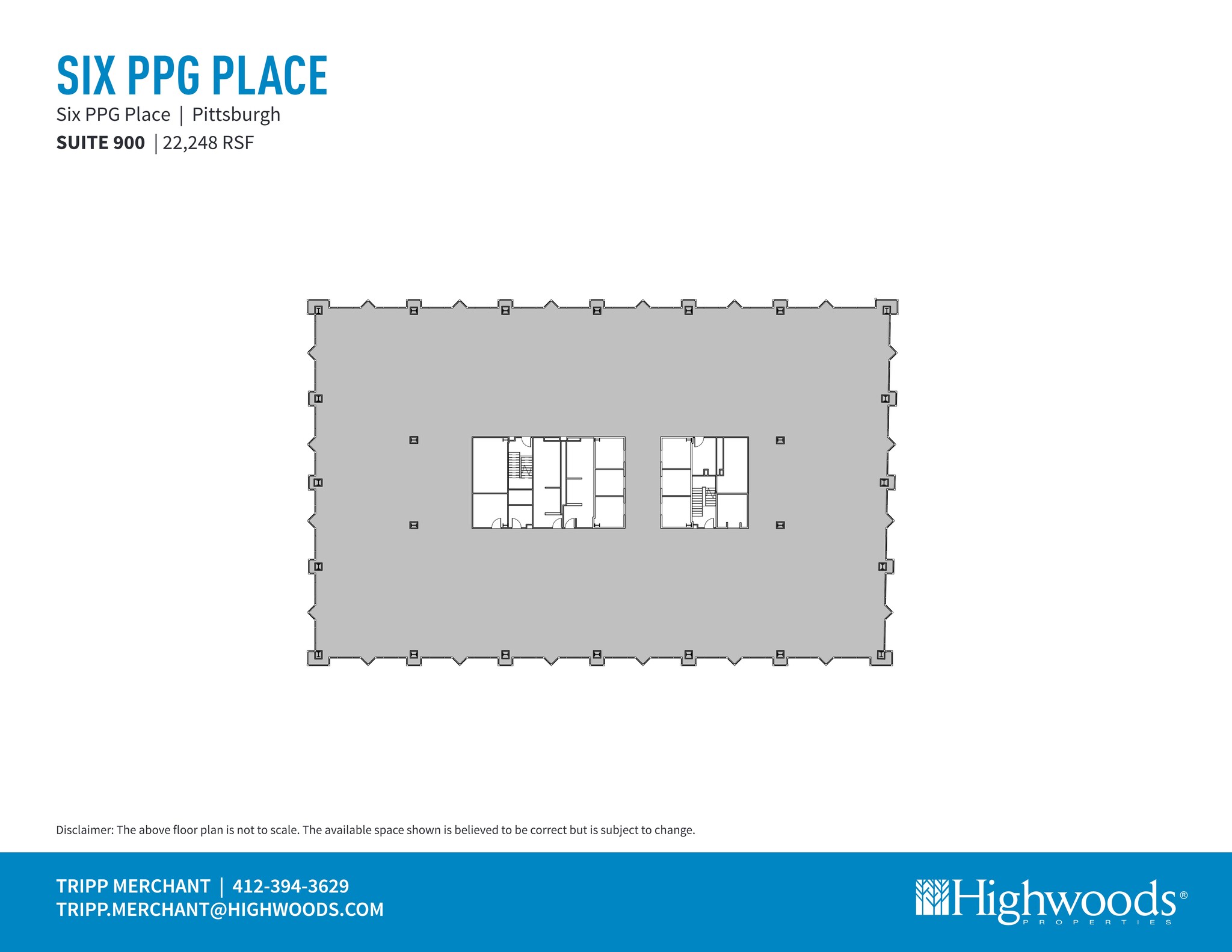 1 PPG Pl, Pittsburgh, PA à louer Plan de site– Image 1 sur 1