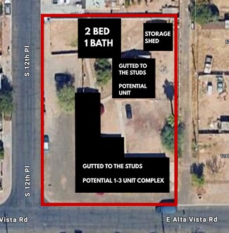 Plus de détails pour 6243 S 12th Pl, Phoenix, AZ - Logement à vendre