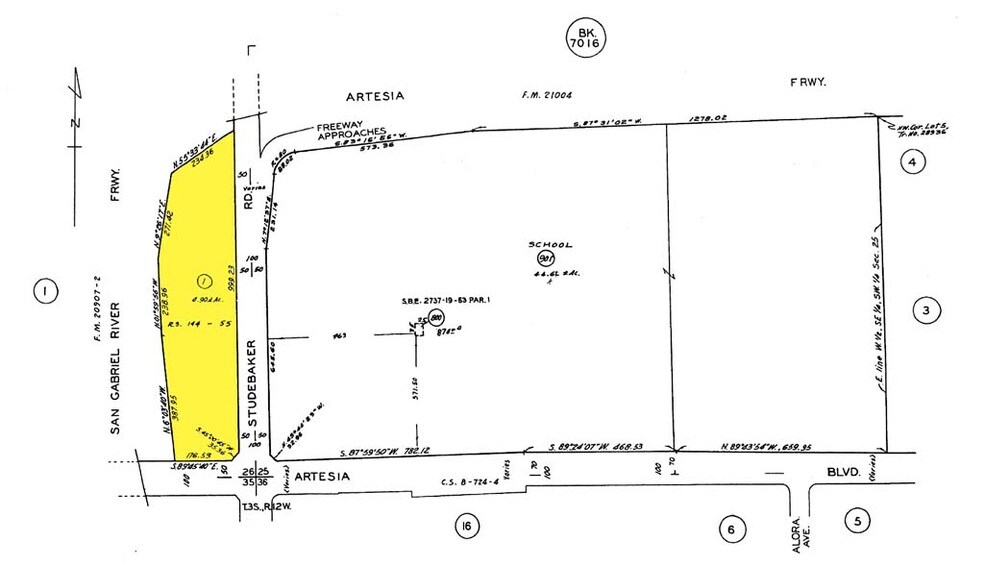 17215 Studebaker Rd, Cerritos, CA à louer - Plan cadastral – Image 2 sur 21