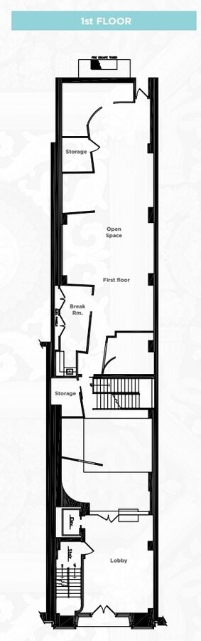 729 15th St NW, Washington, DC 20005 - Lot 100 -  - Plan d’étage - Image 1 of 1
