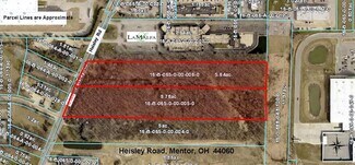Plus de détails pour Heisley Rd, Mentor, OH - Terrain à vendre