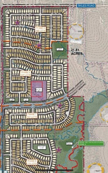 7895 T N Skiles Rd, Ponder, TX à vendre - Plan cadastral – Image 3 sur 5