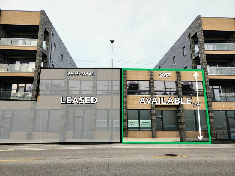 2827-2847 N Clybourn Ave, Chicago, IL à louer - Photo de l’immeuble – Image 1 sur 11