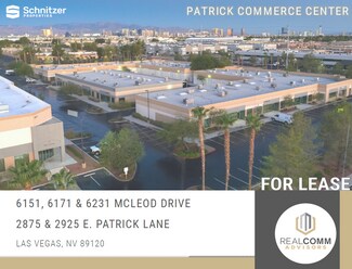 Plus de détails pour 2875 E Patrick Ln, Las Vegas, NV - Industriel/Logistique à louer