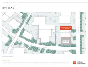 326 Martin Ave, Santa Clara, CA à louer Plan de site– Image 2 sur 2