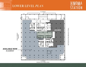 131 M St NE, Washington, DC à louer Plan d’étage– Image 1 sur 1